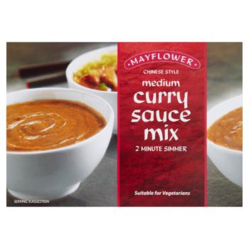Mayflower Chinese Style Medium Curry Sauce Mix 255g - UK Food & Drink - 5019520001508