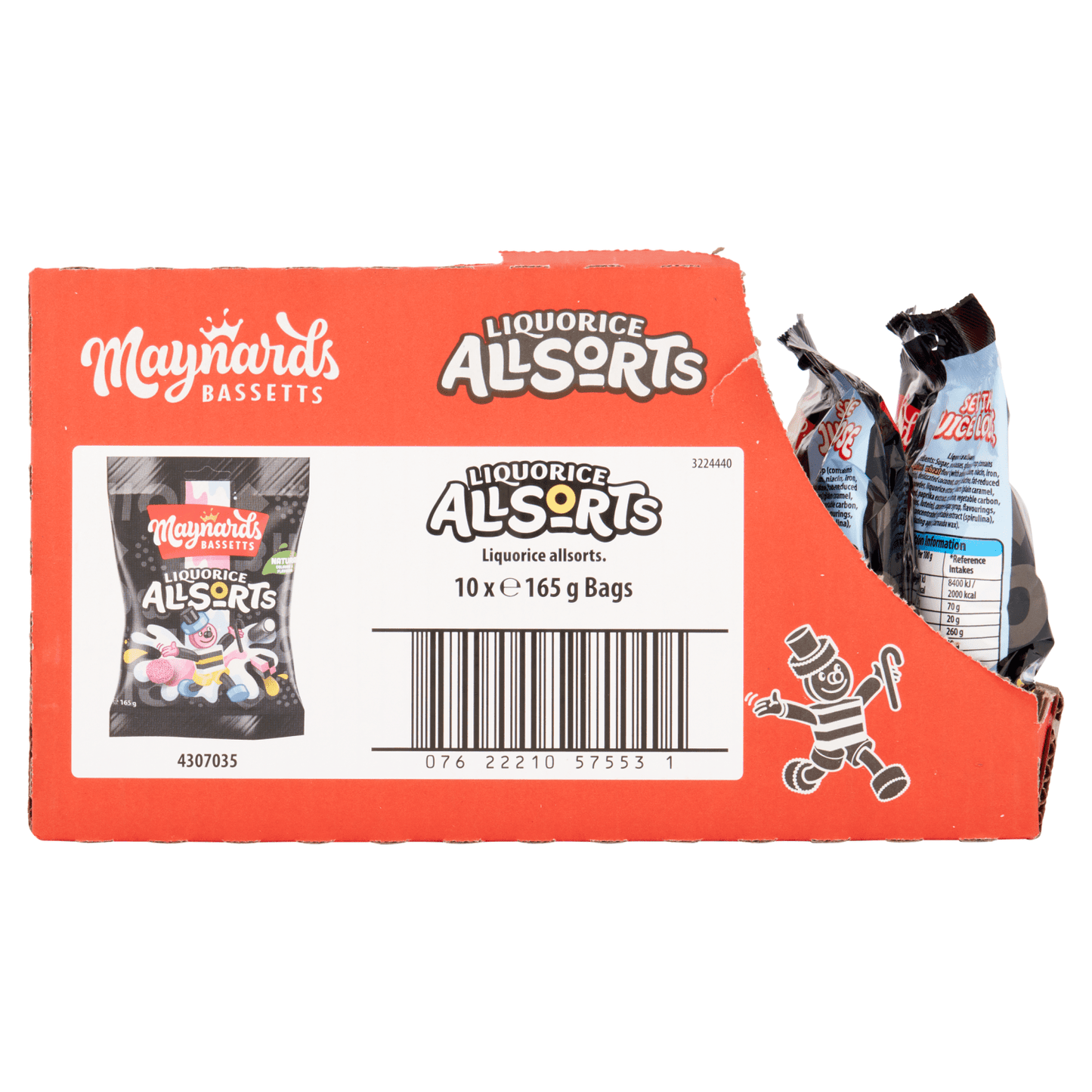 Maynards Bassetts Liquorice Allsorts 165g - UK Food & Drink - 7622210574992