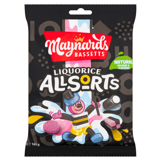 Maynards Bassetts Liquorice Allsorts 165g - UK Food & Drink - 7622210574992