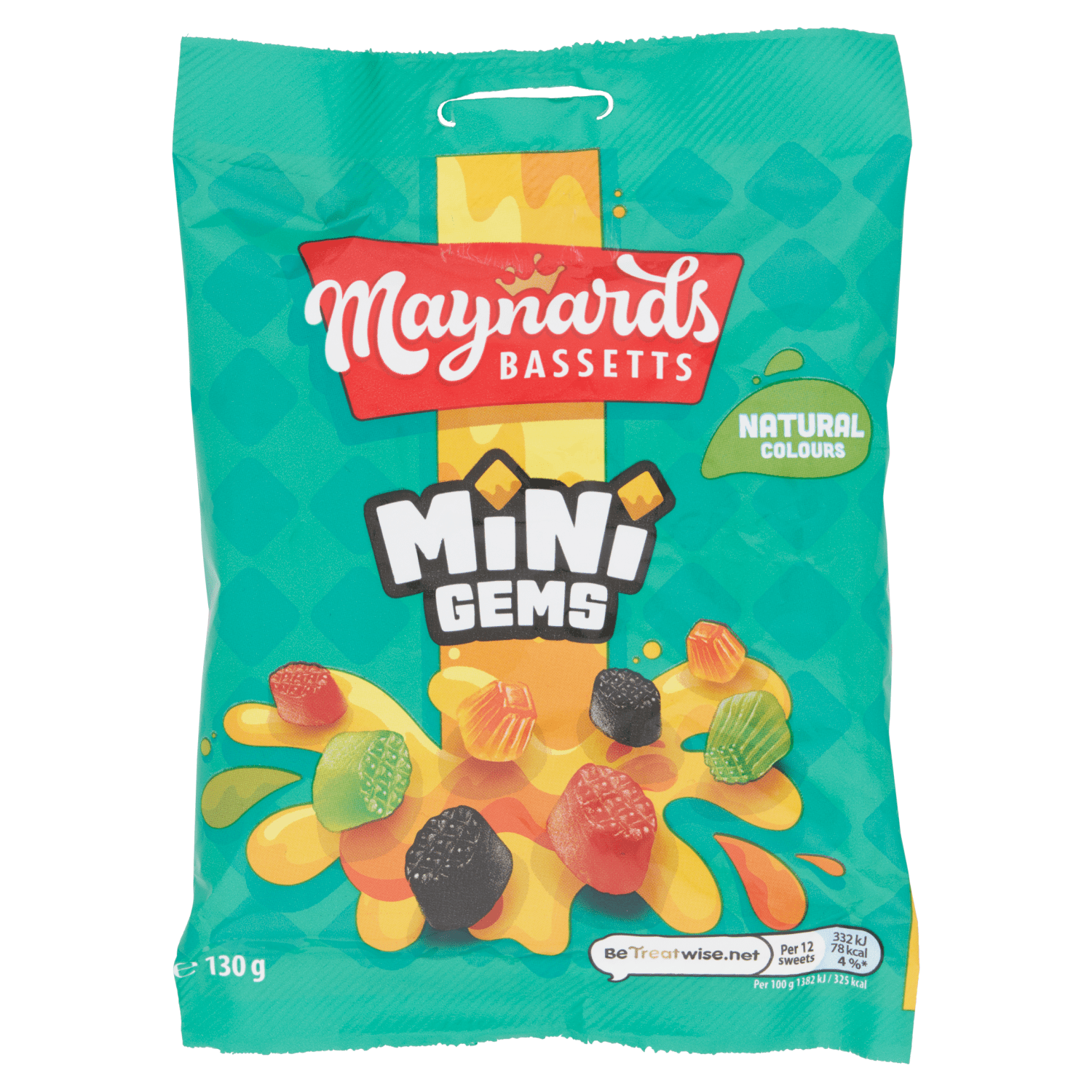Maynards Bassetts Mini Gems 130g - UK Food & Drink - 7622201729479