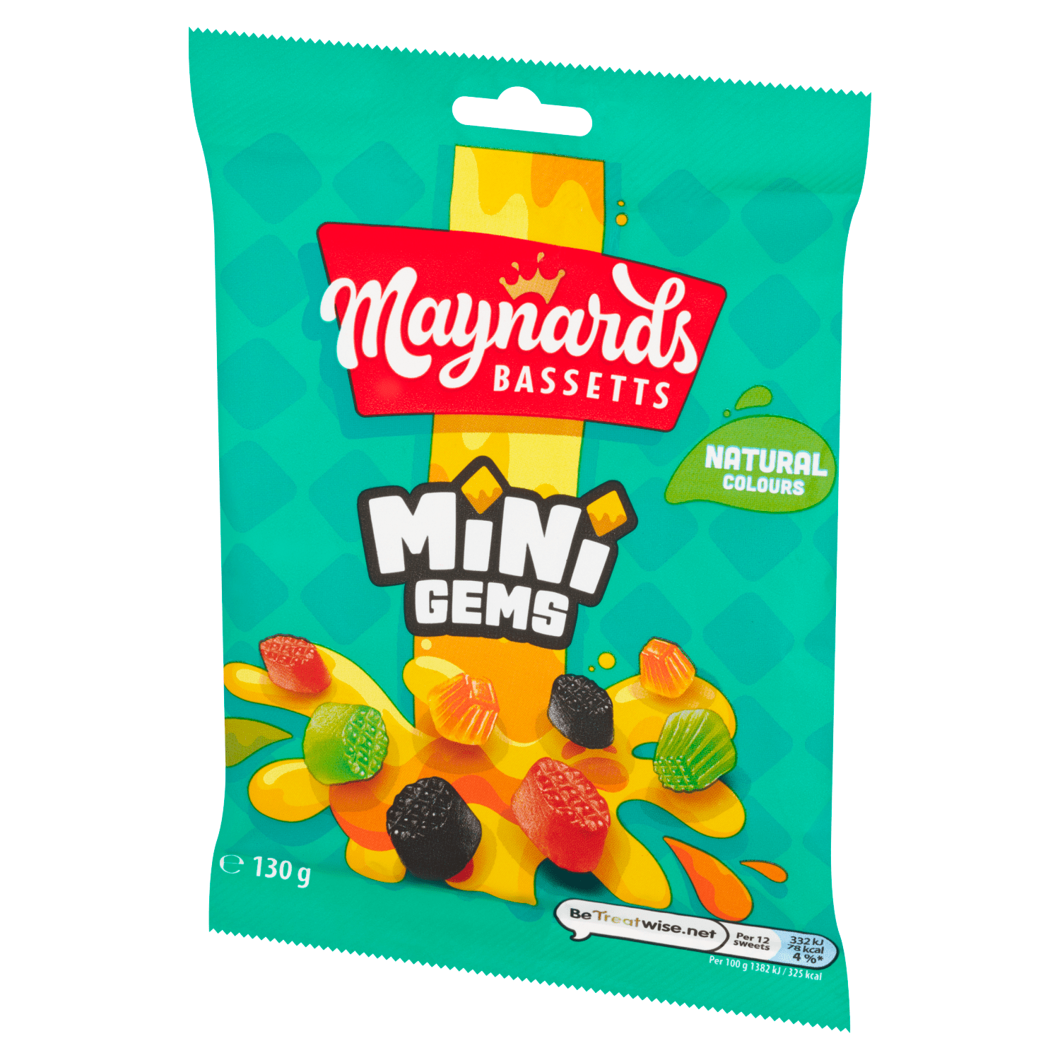 Maynards Bassetts Mini Gems 130g - UK Food & Drink - 7622201729479