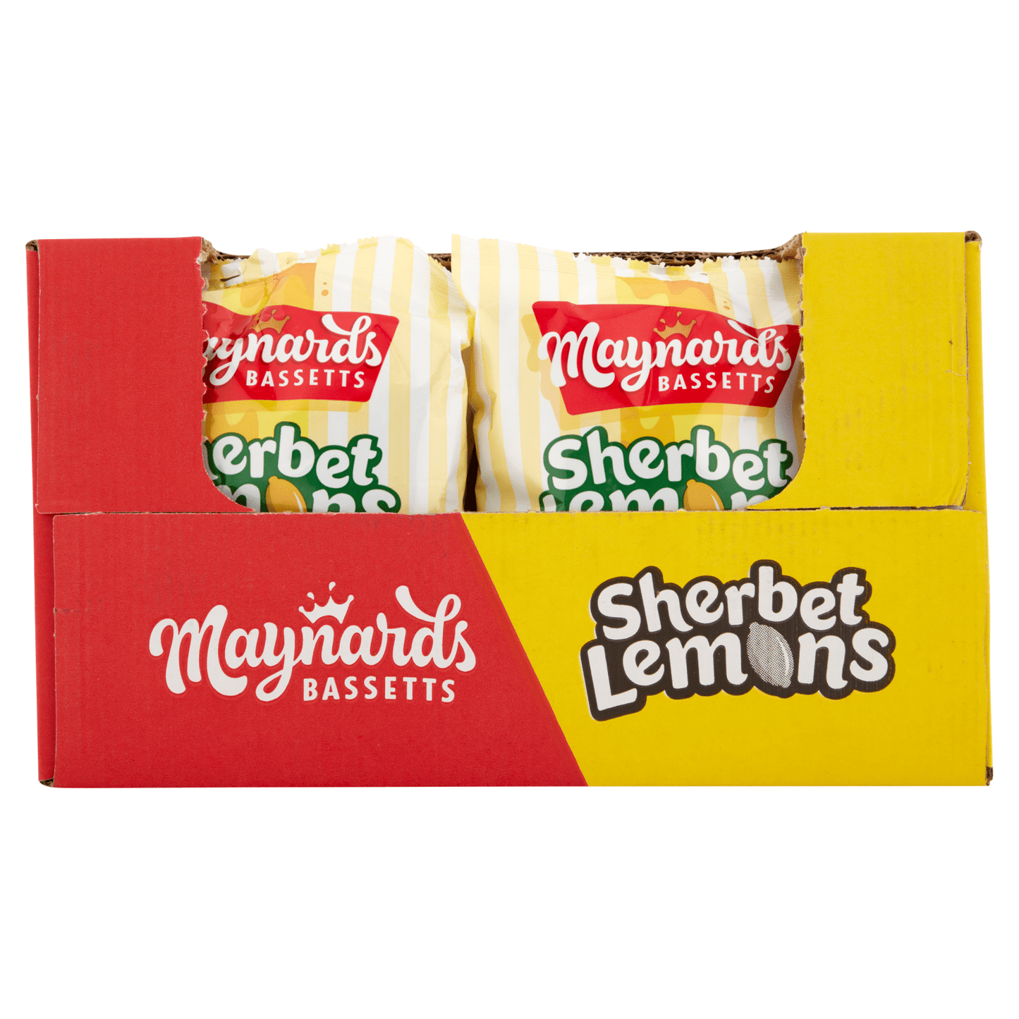 Maynards Bassetts Sherbet Lemons Sweets Bag 192g - UK Food & Drink - 5023274043189