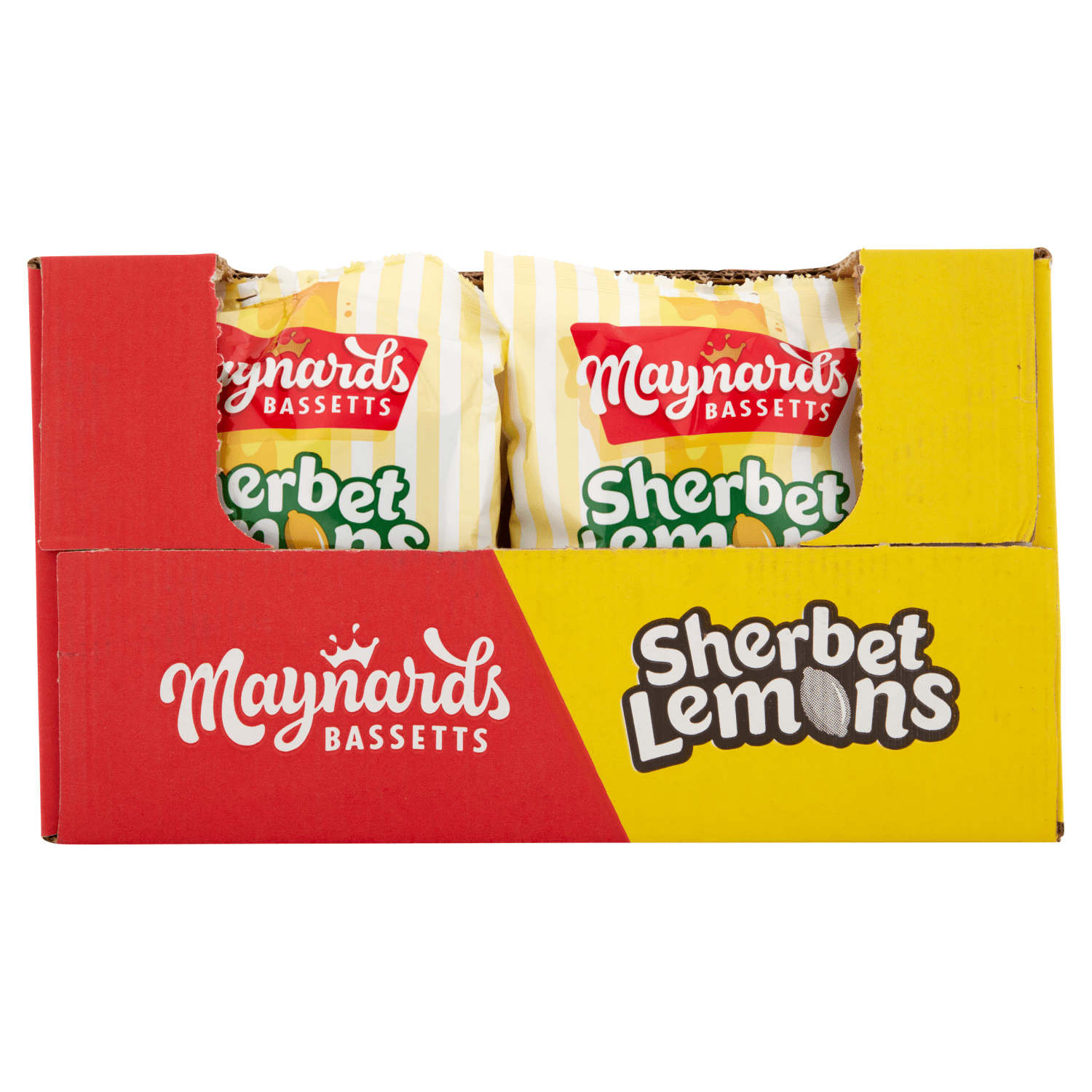 Maynards Bassetts Sherbet Lemons Sweets Bag 192g - UK Food & Drink - 5023274043189