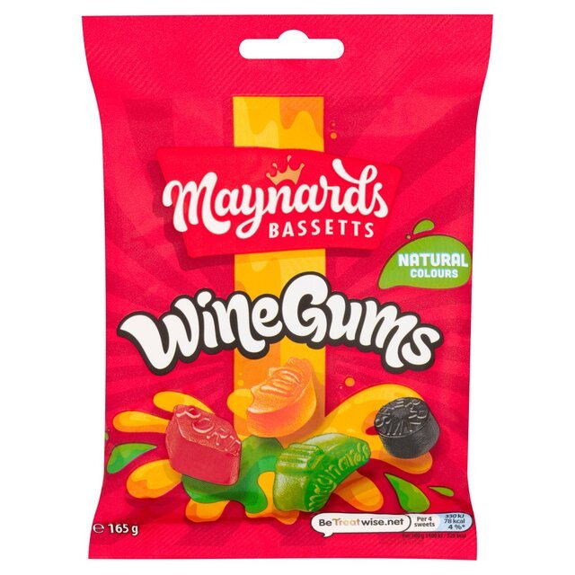 Maynards Bassetts Wine Gums Wine Gums Candy 165 Gr - UK Food & Drink - 7622210575012
