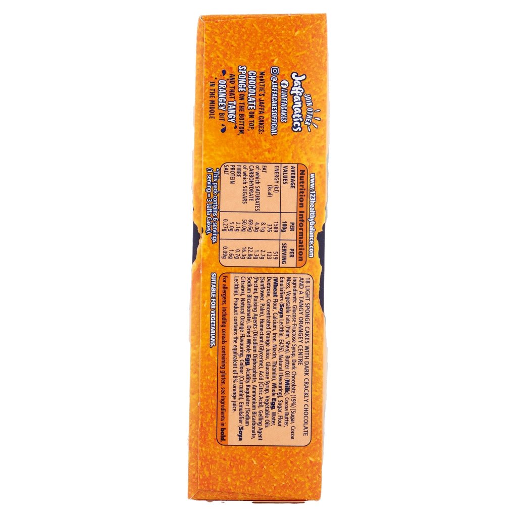 McVitie's 6 The Original Jaffa Cakes - UK Food & Drink - 5000168039947