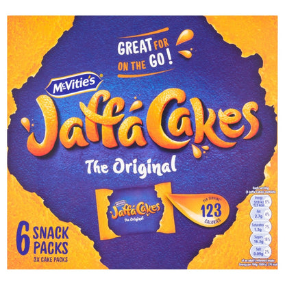 McVitie's 6 The Original Jaffa Cakes - UK Food & Drink - 5000168039947