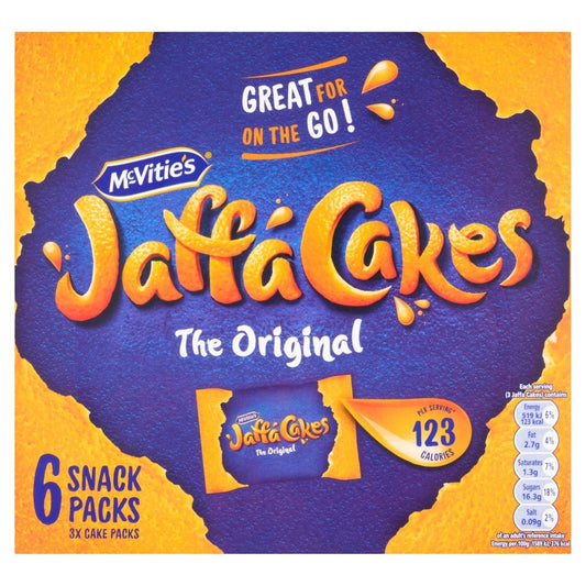 McVitie's 6 The Original Jaffa Cakes - UK Food & Drink - 5000168039947