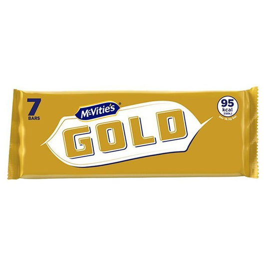 McVitie's 7 Gold Bars 124g - UK Food & Drink - 5000168218663