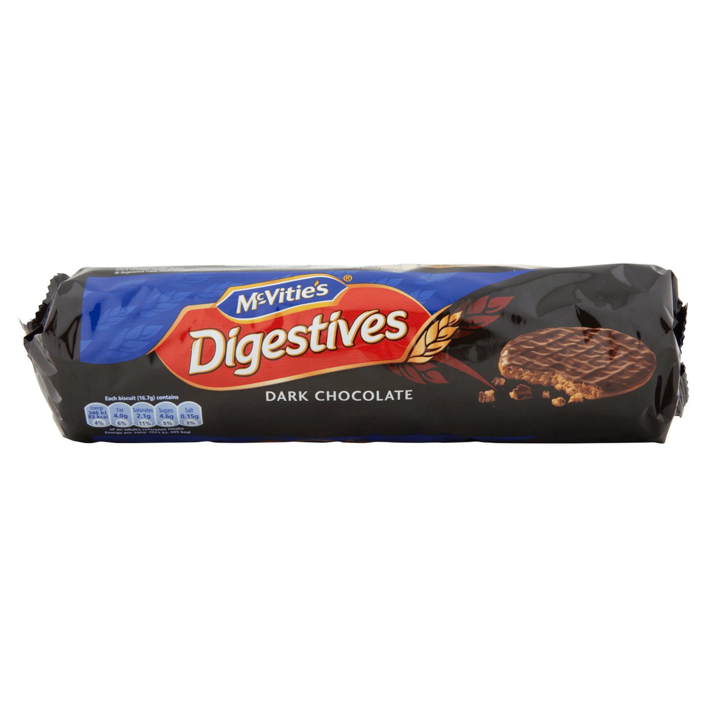 McVitie's Digestives Dark Chocolate 433g - UK Food & Drink - 5000168208763