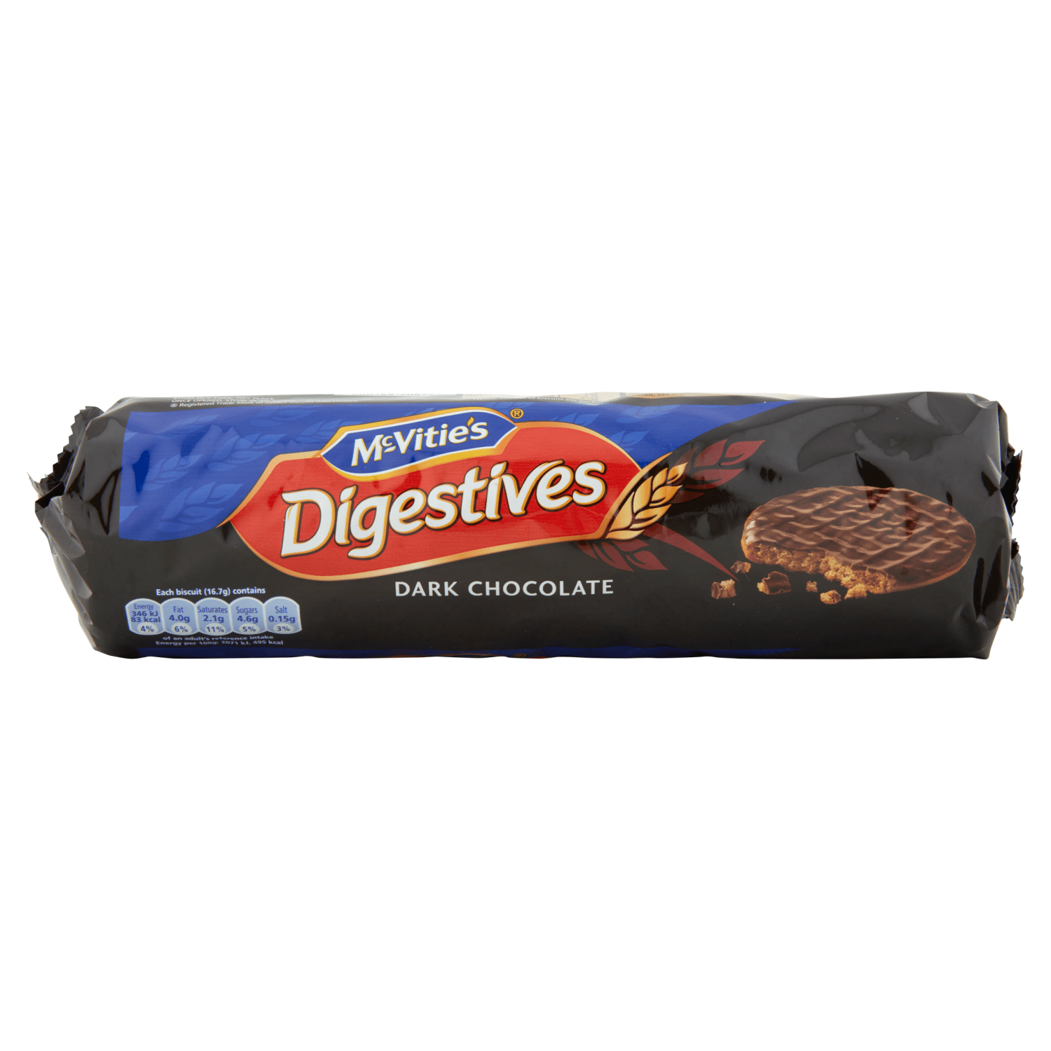 McVitie's Digestives Dark Chocolate 433g - UK Food & Drink - 5000168208763