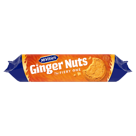 McVitie's Ginger Nuts Biscuits 250g - UK Food & Drink - 5000168164045
