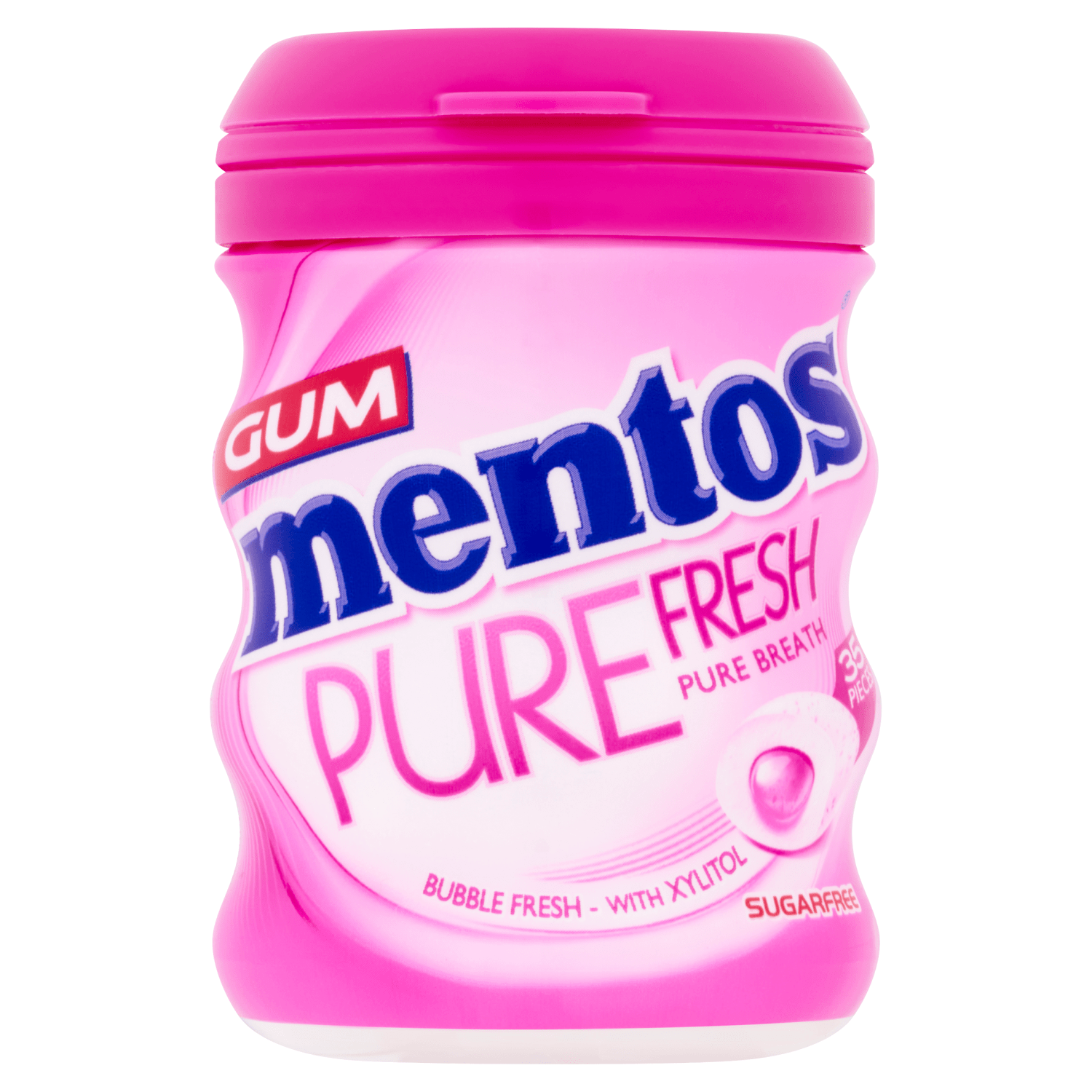 Mentos 35 Gum Pure Fresh Bubble Fresh 70g - UK Food & Drink - 80846611