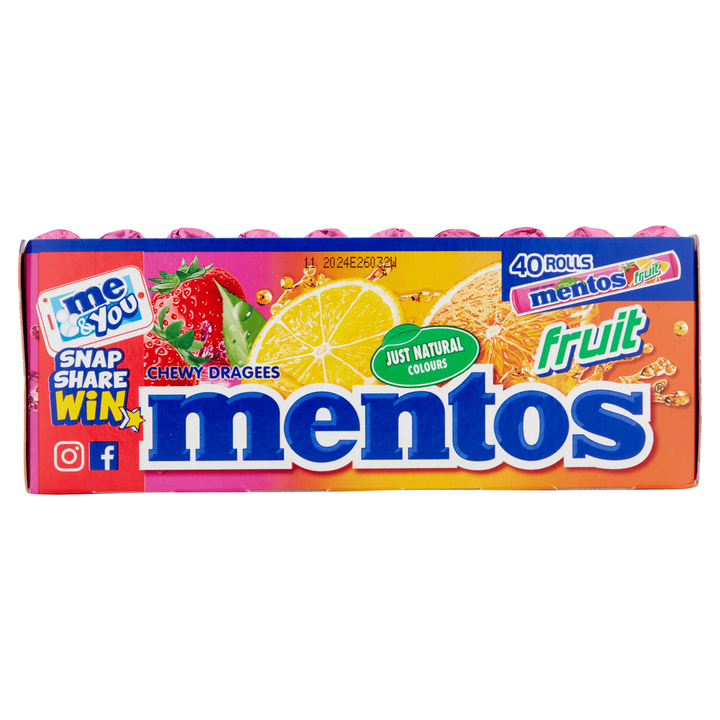 Mentos Fruit 38g - UK Food & Drink - 87108262