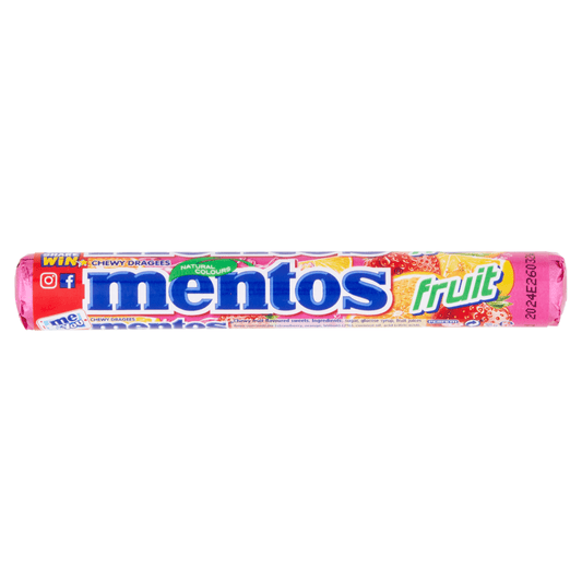 Mentos Fruit 38g - UK Food & Drink - 87108262