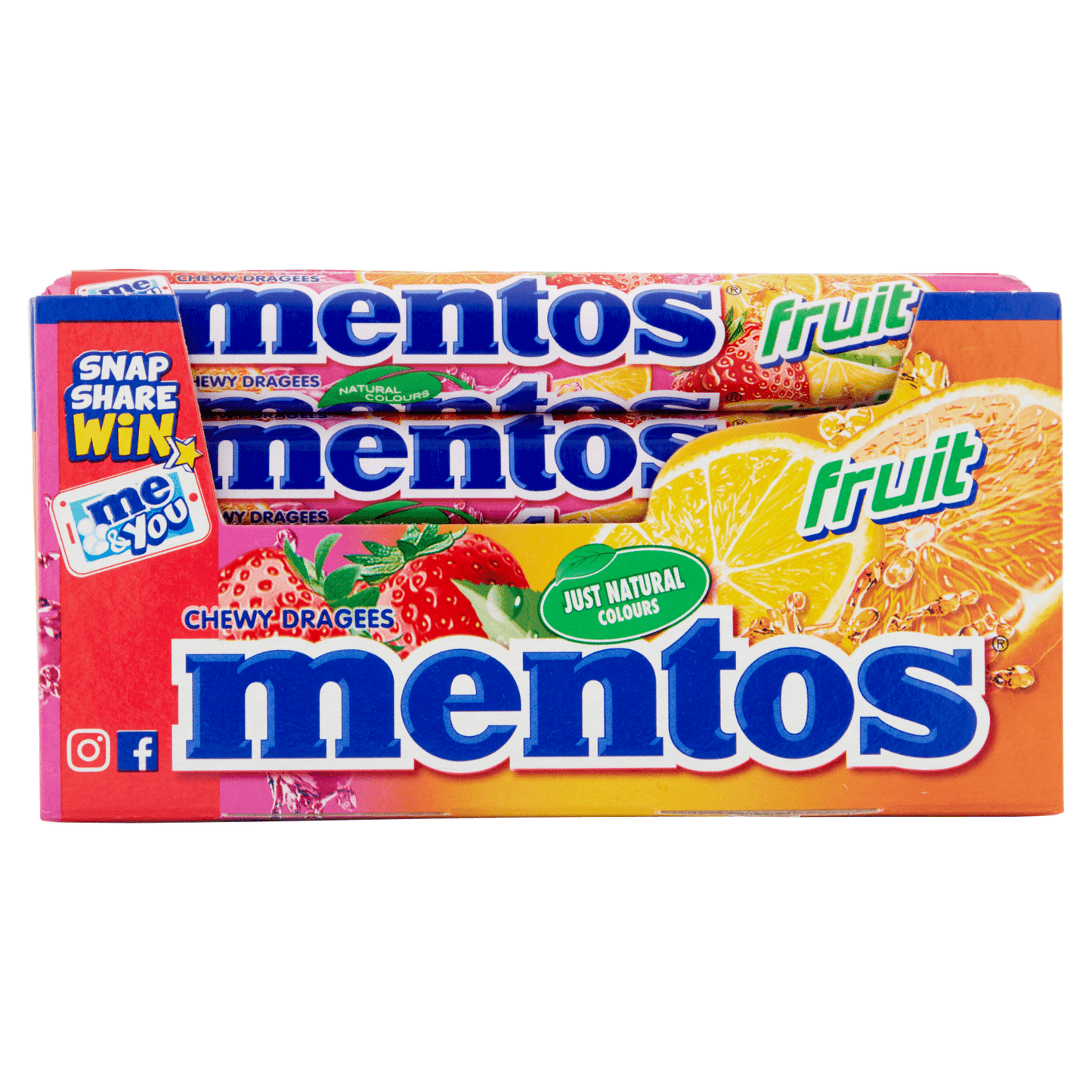 Mentos Fruit 38g - UK Food & Drink - 87108262