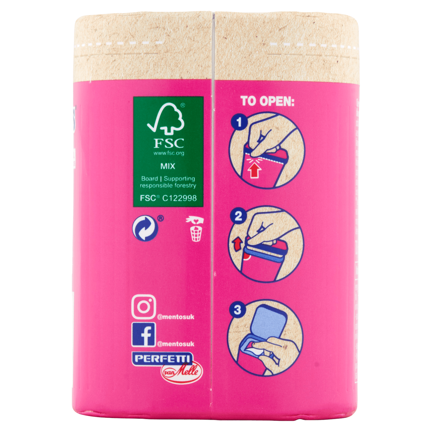 Mentos Gum Pure Fresh Bubble Fresh 50 Pieces 100g - UK Food & Drink - 80957546