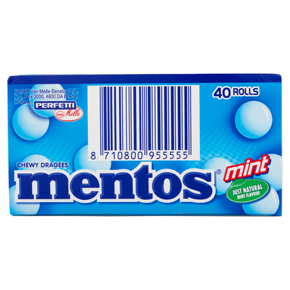 Mentos Mint Chewy Dragees 38g - UK Food & Drink - 87108132