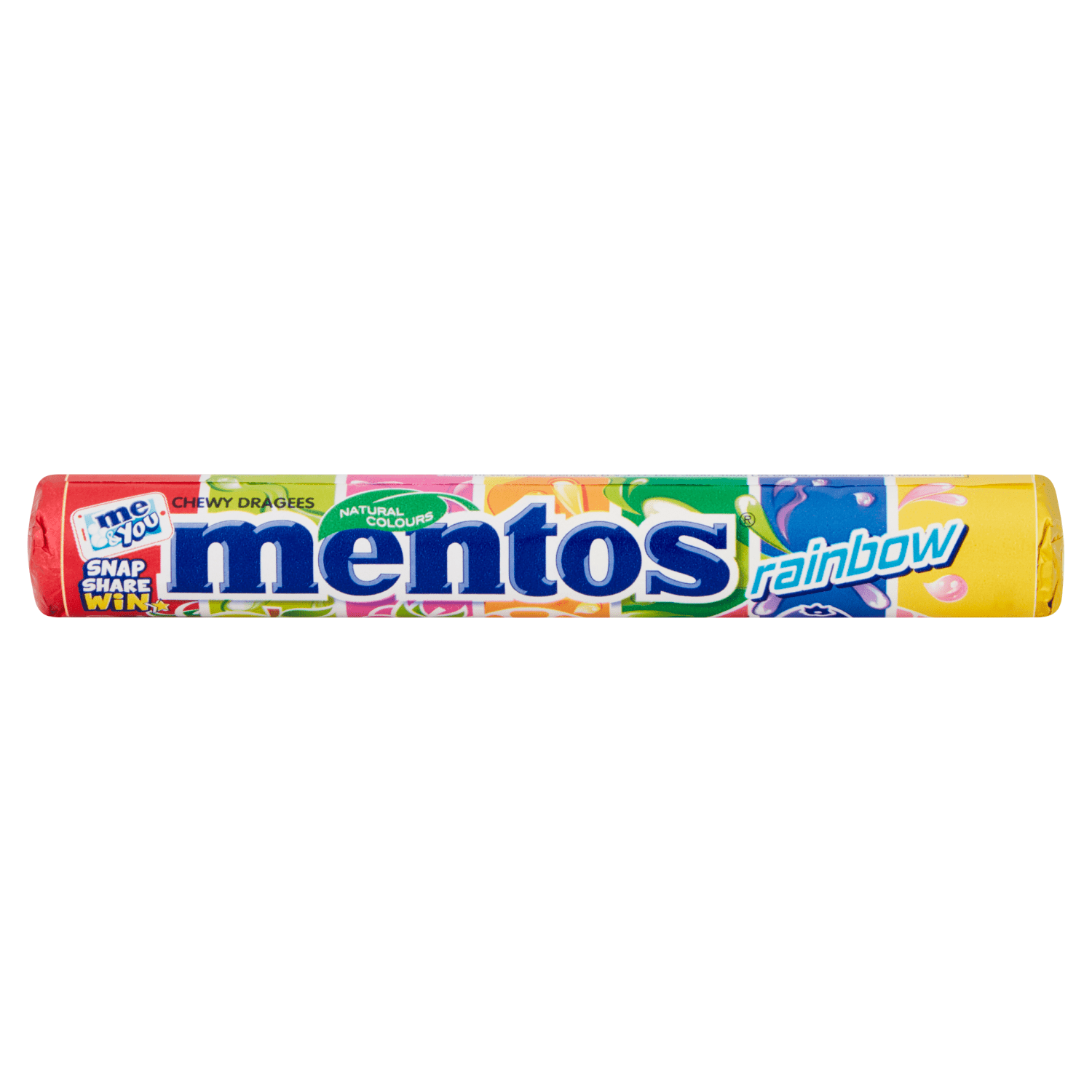 Mentos Rainbow Chewy Dragess 37.5g - UK Food & Drink - 87311396
