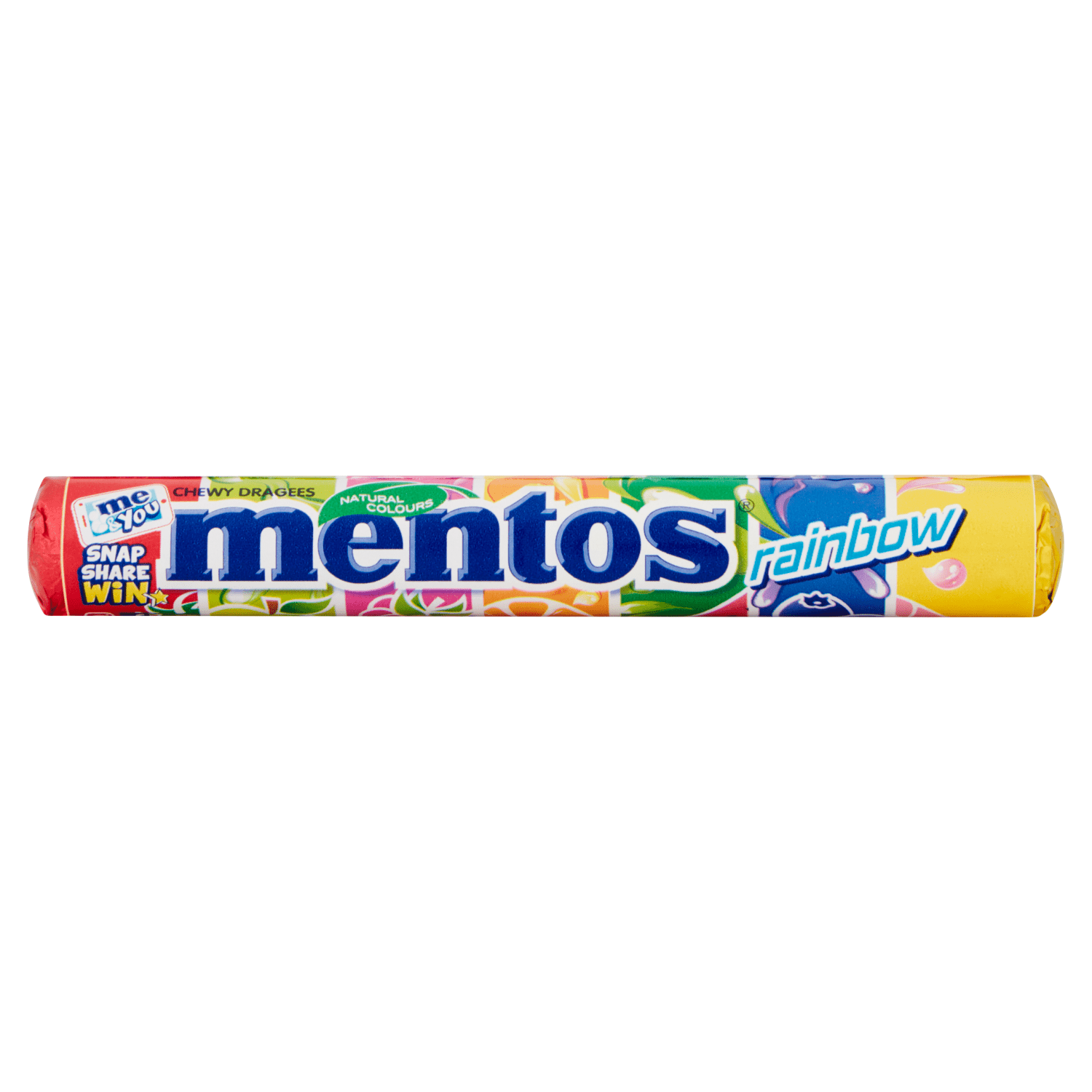 Mentos Rainbow Chewy Dragess 37.5g - UK Food & Drink - 87311396