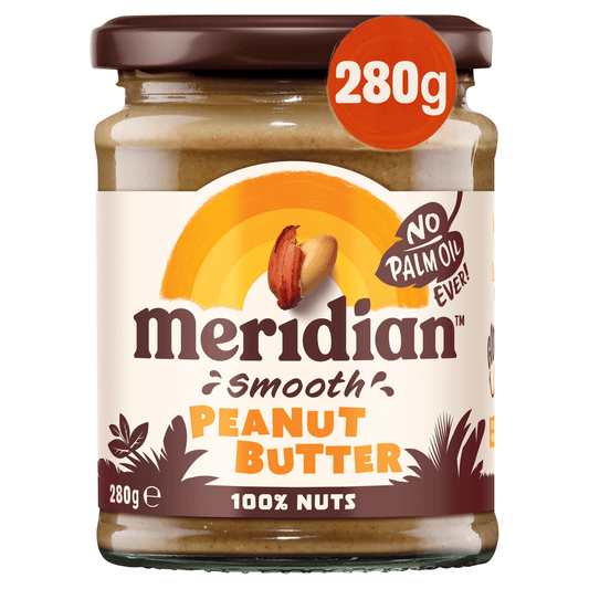 Meridian Smooth Peanut Butter 280g - UK Food & Drink - 5014213711306