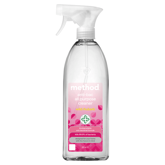 Method Anti - Bacterial Cleaner Wild Rhubarb - UK Food & Drink - 817939012079