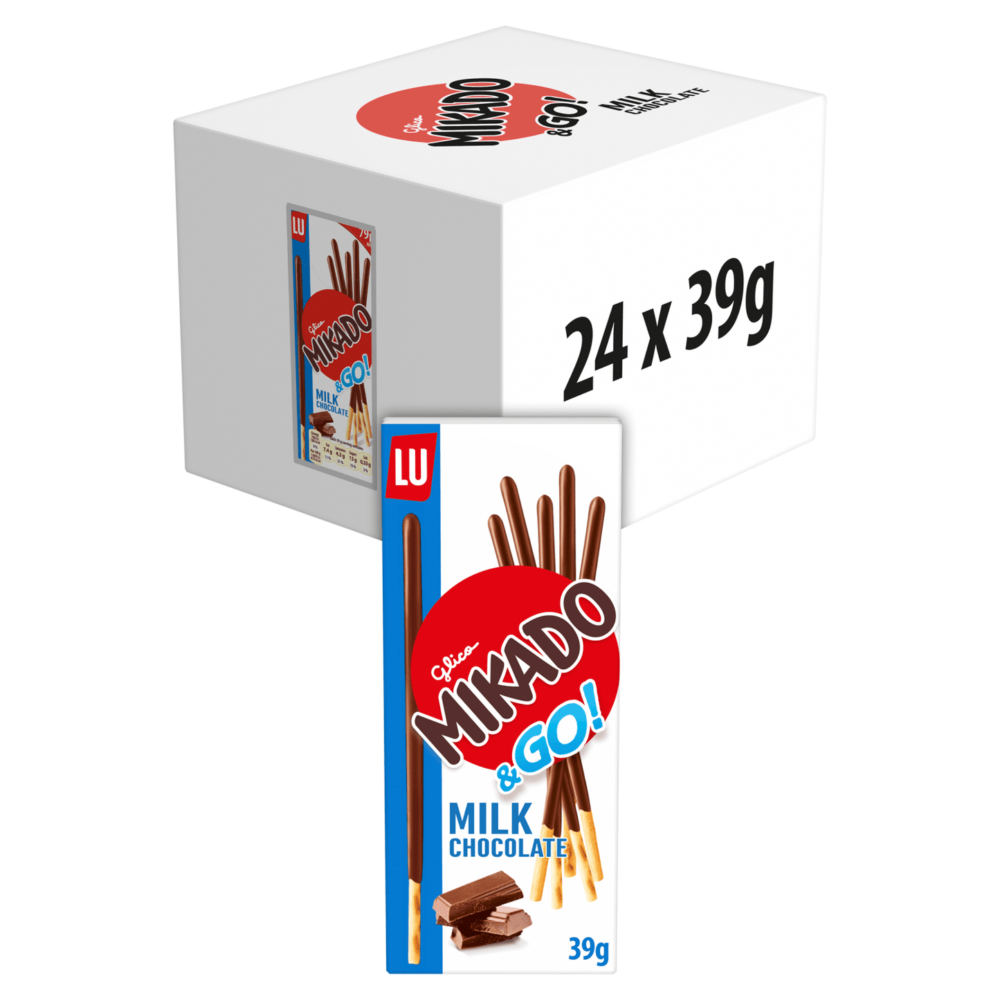Mikado Milk Chocolate Biscuits 39g - UK Food & Drink - 3017760628198