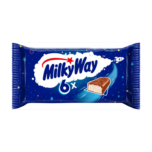 Milky Way 6 x 21.5g (129g) - UK Food & Drink - 5000159552004