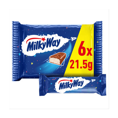 Milky Way 6 x 21.5g (129g) - UK Food & Drink - 5000159552004