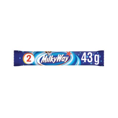 Milky Way Nougat & Milk Chocolate Snack Bar 43g - UK Food & Drink - 5000159550512