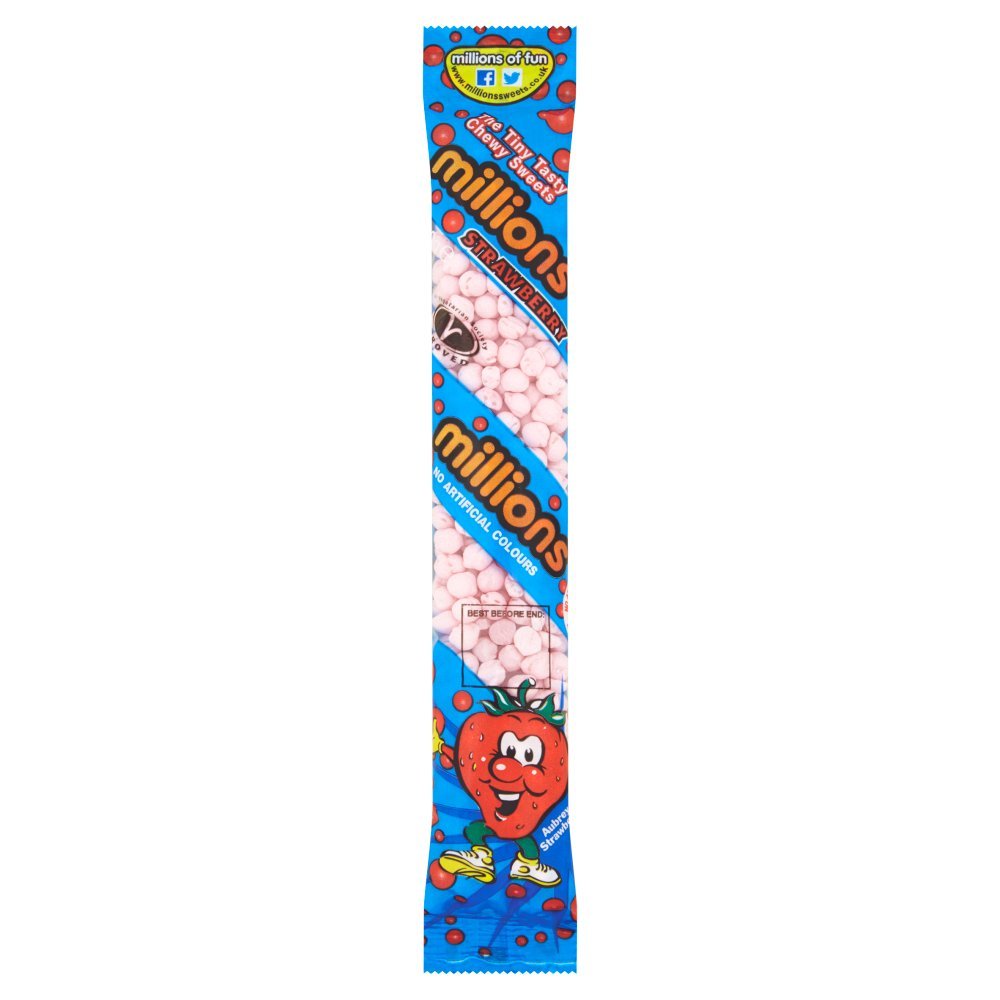 Millions Strawberry 55g - UK Food & Drink - 5017375034702