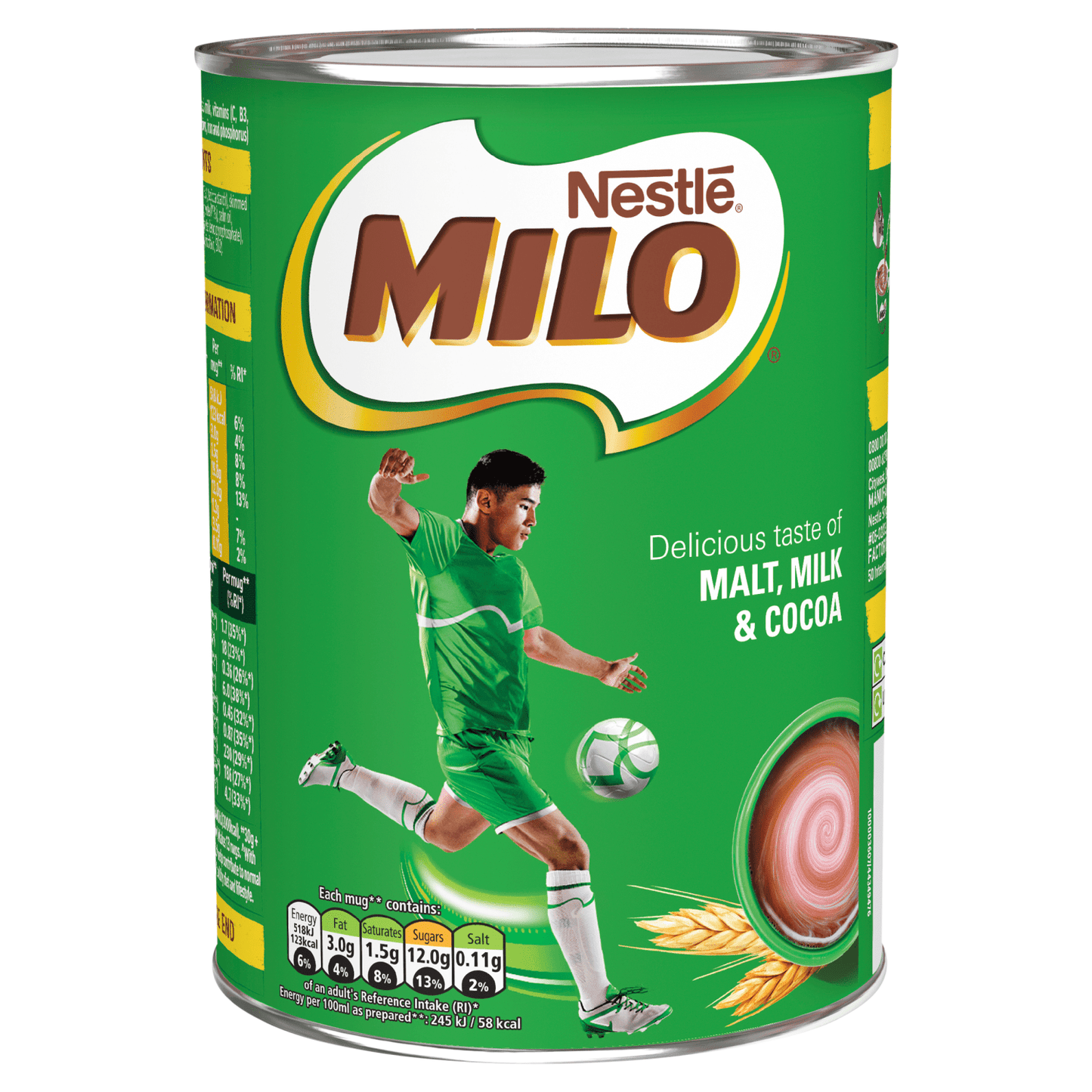 Milo Activ - Go Powder Tin 400g - UK Food & Drink - 8888082140706