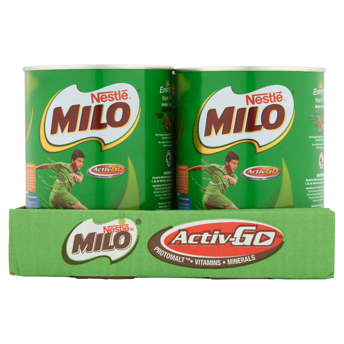 Milo Activ - Go Powder Tin 400g - UK Food & Drink - 8888082140706