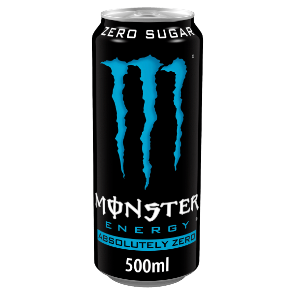 Monster Energy Absolutely Zero 500ml - UK Food & Drink - 5060166696795