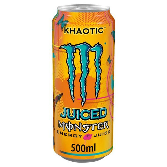 Monster Energy Drink Khaotic 500ml - UK Food & Drink - 5060896622507
