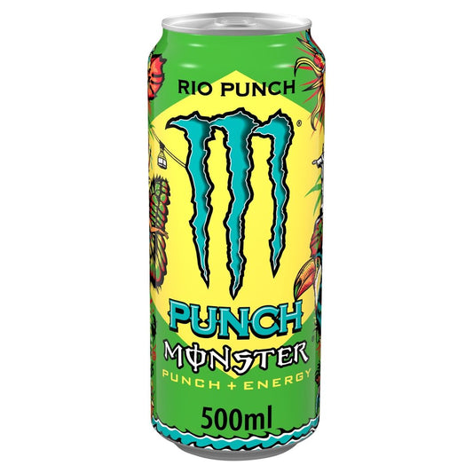 Monster Energy Rio Punch 500ml - UK Food & Drink - 5056784900451