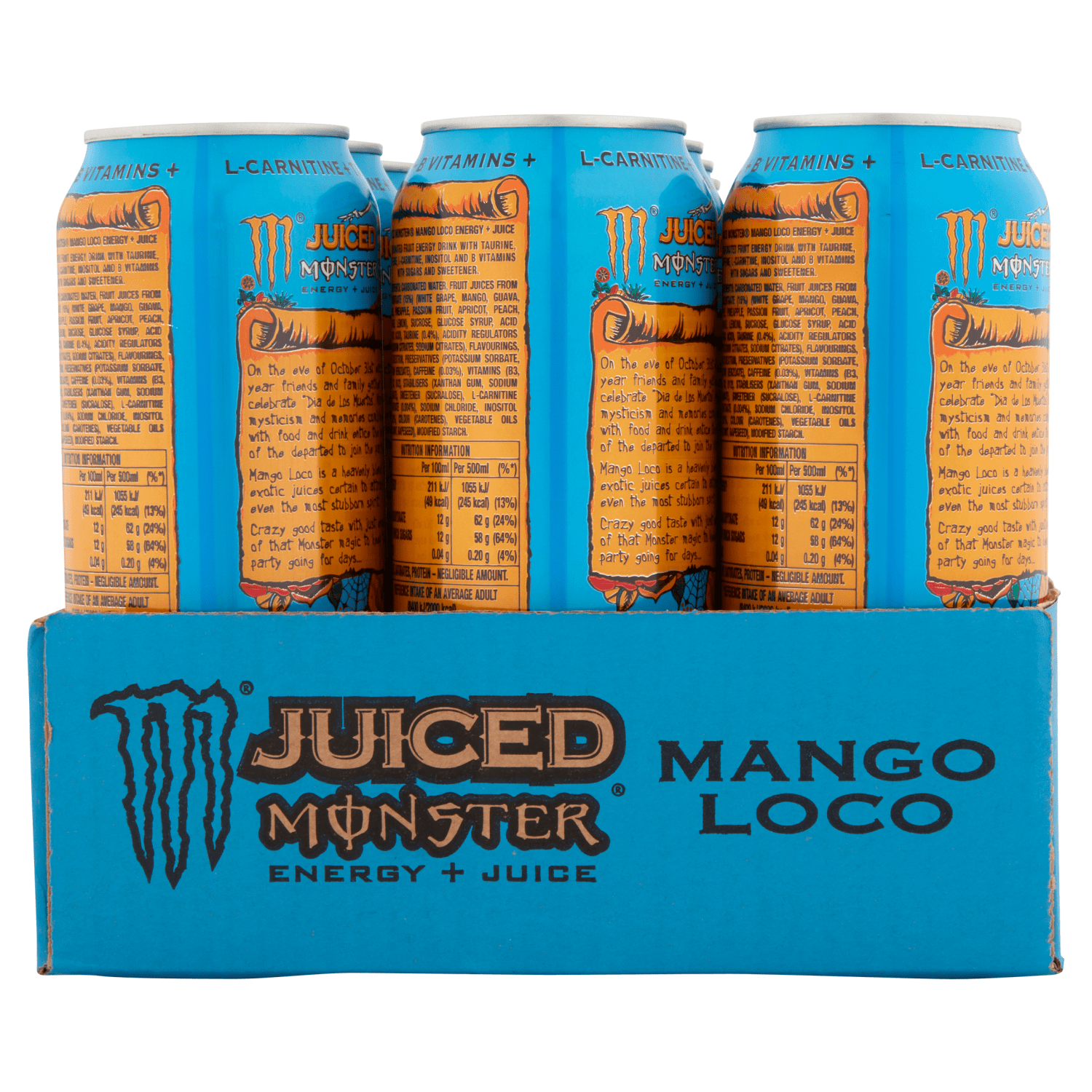 Monster Juiced Mango Loco 500ml - UK Food & Drink - 5060517885137