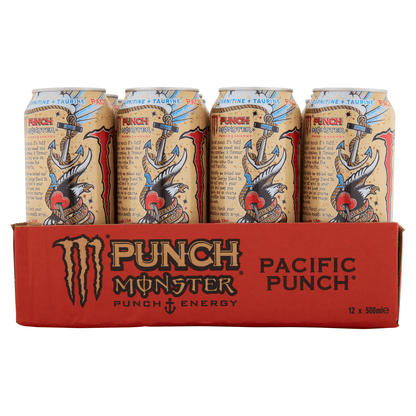 Monster Pacific Punch Energy Drink 500ml - UK Food & Drink - 5060639122899