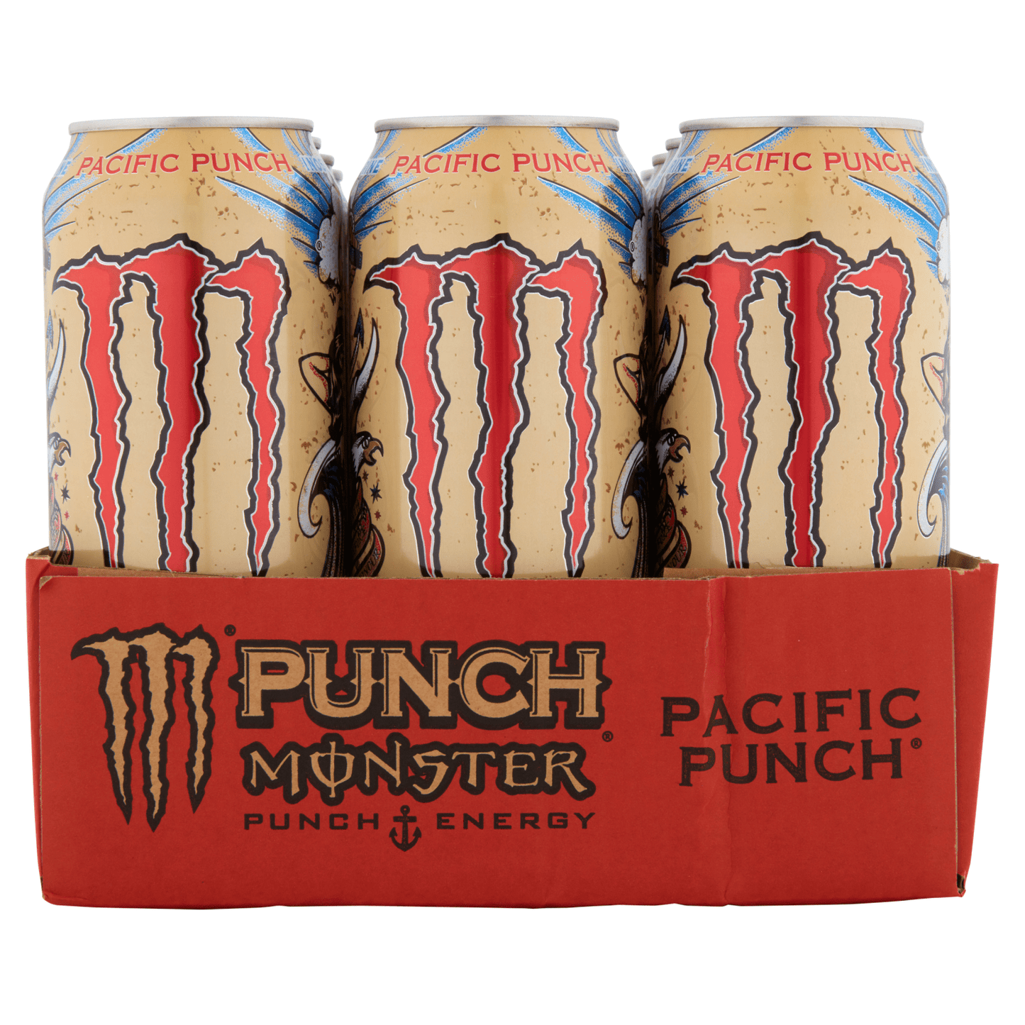 Monster Pacific Punch Energy Drink 500ml - UK Food & Drink - 5060639122899