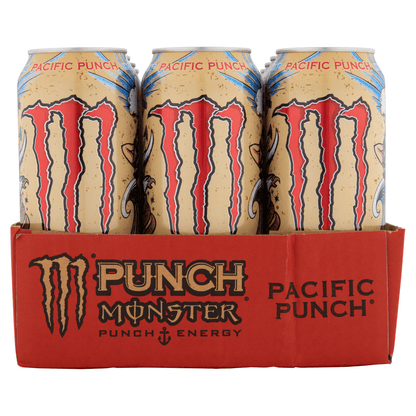 Monster Pacific Punch Energy Drink 500ml - UK Food & Drink - 5060639122899
