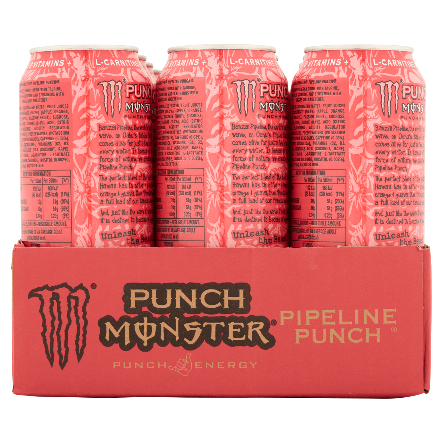Monster Pipeline Punch 500ml - UK Food & Drink - 5060517882976