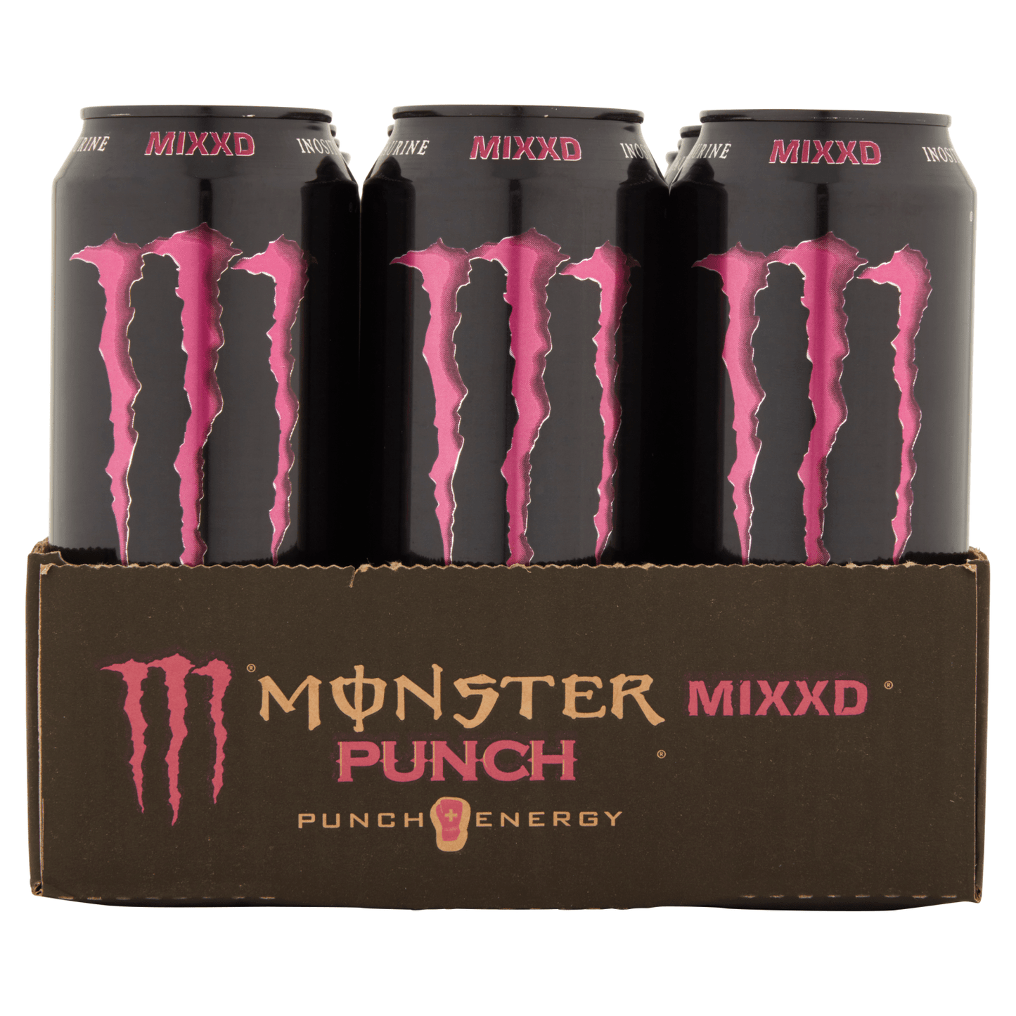 Monster Punch + Energy 500ml - UK Food & Drink - 5060335634726