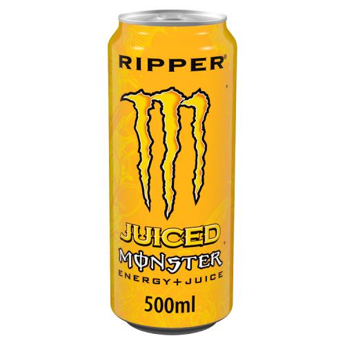 Monster Ripper Energy + Juice 500ml - UK Food & Drink - 5060166690069