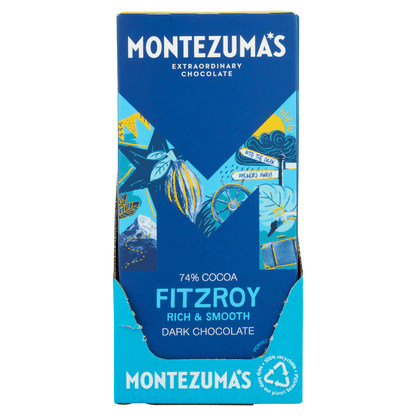 Montezuma's Fitzroy Organic Dark Chocolate 90g - UK Food & Drink - 5060719920148