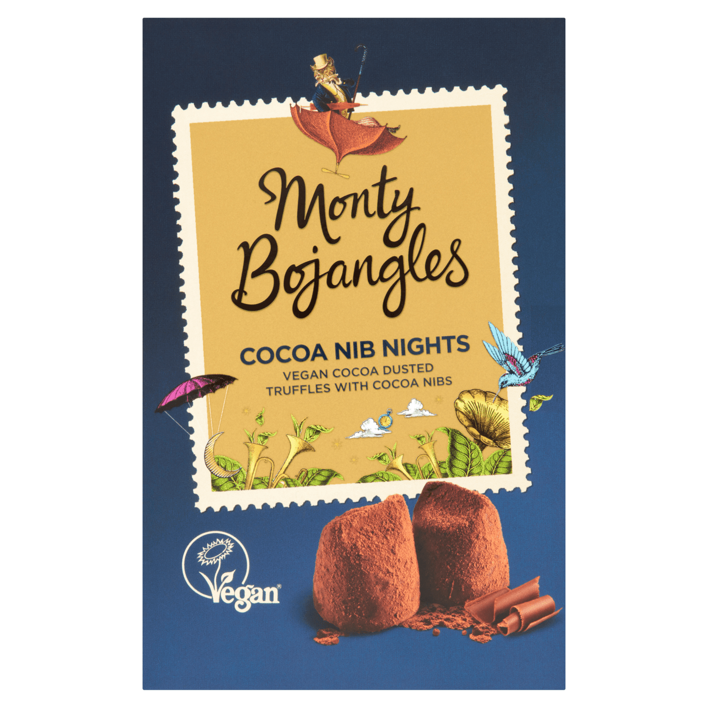 Monty Bojangles Cocoa Nib Nights Truffles 180g - UK Food & Drink - 5060413267440