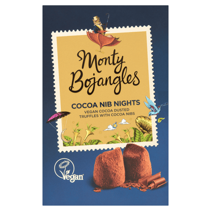 Monty Bojangles Cocoa Nib Nights Truffles 180g - UK Food & Drink - 5060413267440