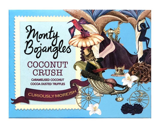 Monty Bojangles Coconut Crush Cocoa Dusted Truffles Gift Box - UK Food & Drink - 5060413267297