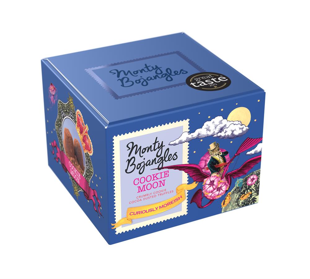 Monty Bojangles Cookie Moon Cocoa Dusted Truffles Gift Box - UK Food & Drink - 5060260388213