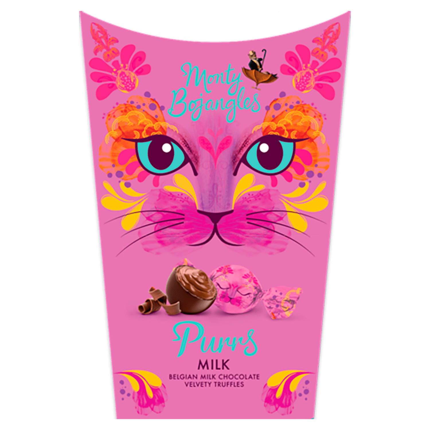 Monty Bojangles Milk Belgian Milk Chocolate Velvety Truffles 200g - UK Food & Drink - 5060980960553