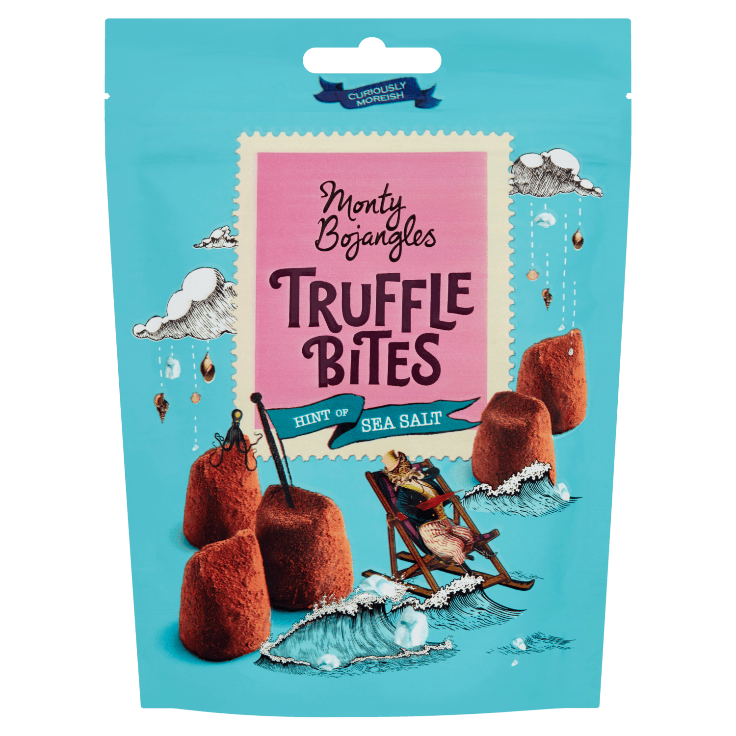 Monty Bojangles Truffle Bites Hint of Sea Salt 100g - UK Food & Drink - 5060413264807