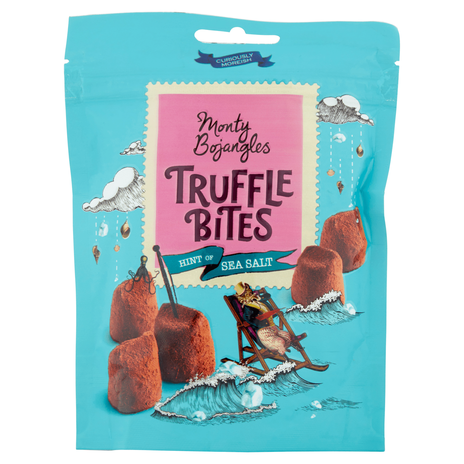 Monty Bojangles Truffle Bites Hint of Sea Salt 100g - UK Food & Drink - 5060413264807